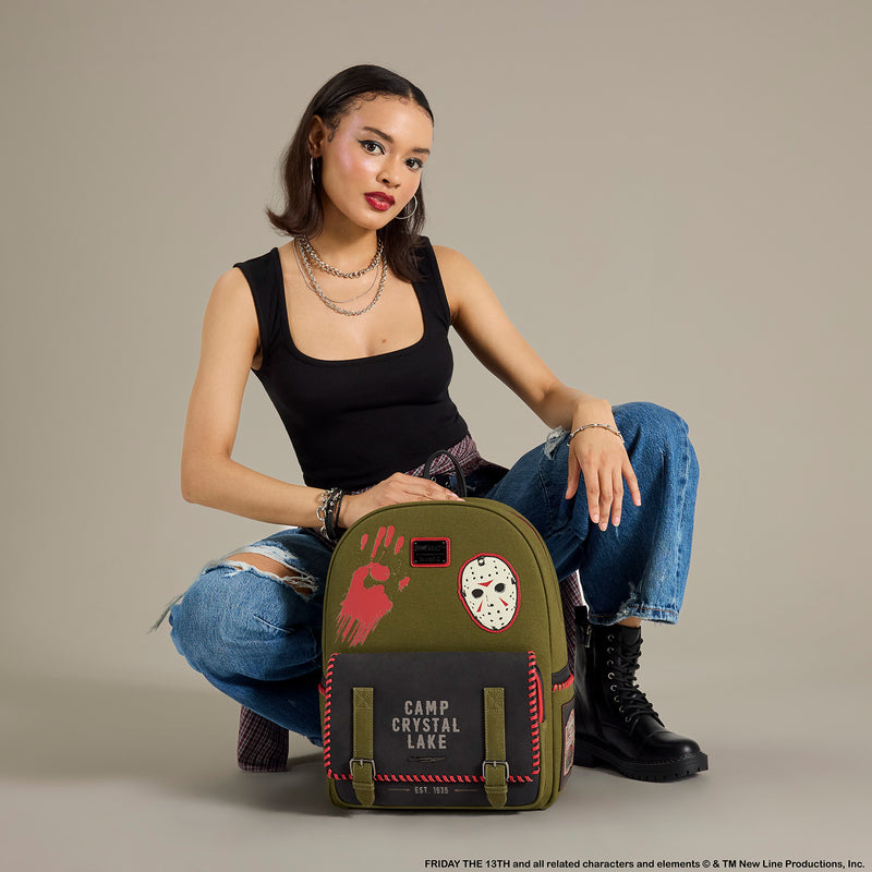 CAMP CRYSTAL LAKE FULL-SIZE BACKPACK - FRIDAY THE 13TH