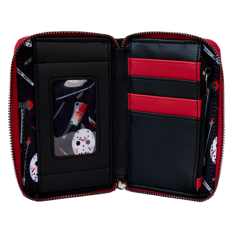 DARK JASON ZIP AROUND WALLET - FRIDAY THE 13TH