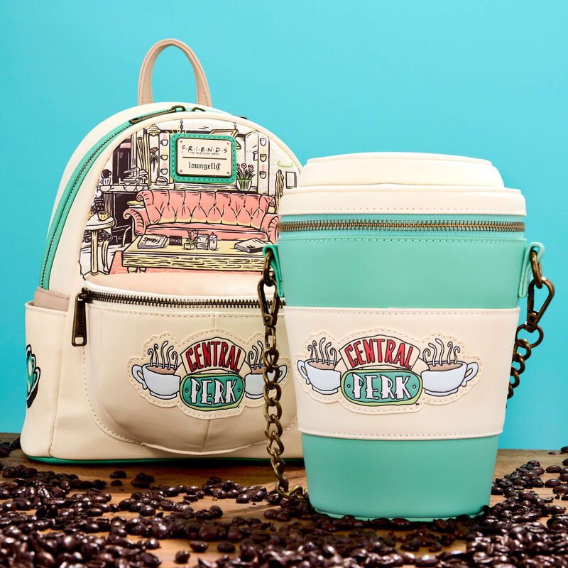 CENTRAL PERK TO GO CUP CROSSBODY BAG - FRIENDS