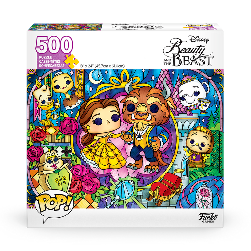 POP! PUZZLE - DISNEY BEAUTY AND THE BEAST (500 PIECE)