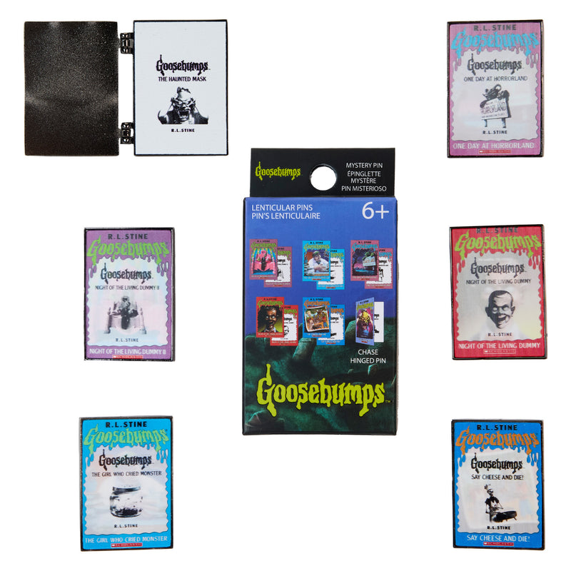 GOOSEBUMPS BOOKS LENTICULAR BLIND BOX PIN