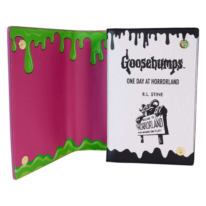 ONE DAY AT HORRORLAND BOOK CROSSBODY BAG - GOOSEBUMPS