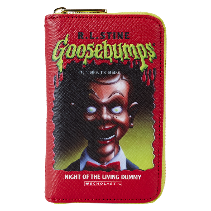 BOOK COVER ZIP AROUND WALLET - GOOSEBUMPS