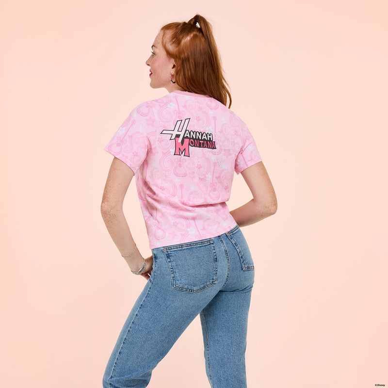 HANNAH MONTANA SHIRRED HEM TEE