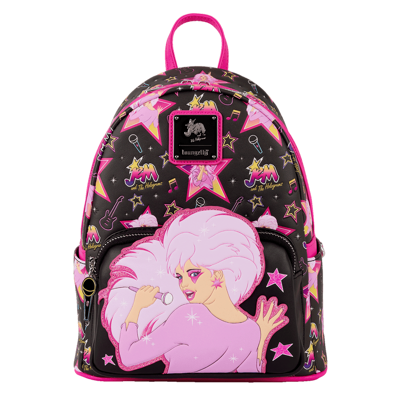 JEM AND THE HOLOGRAMS GLITTER MINI BACKPACK