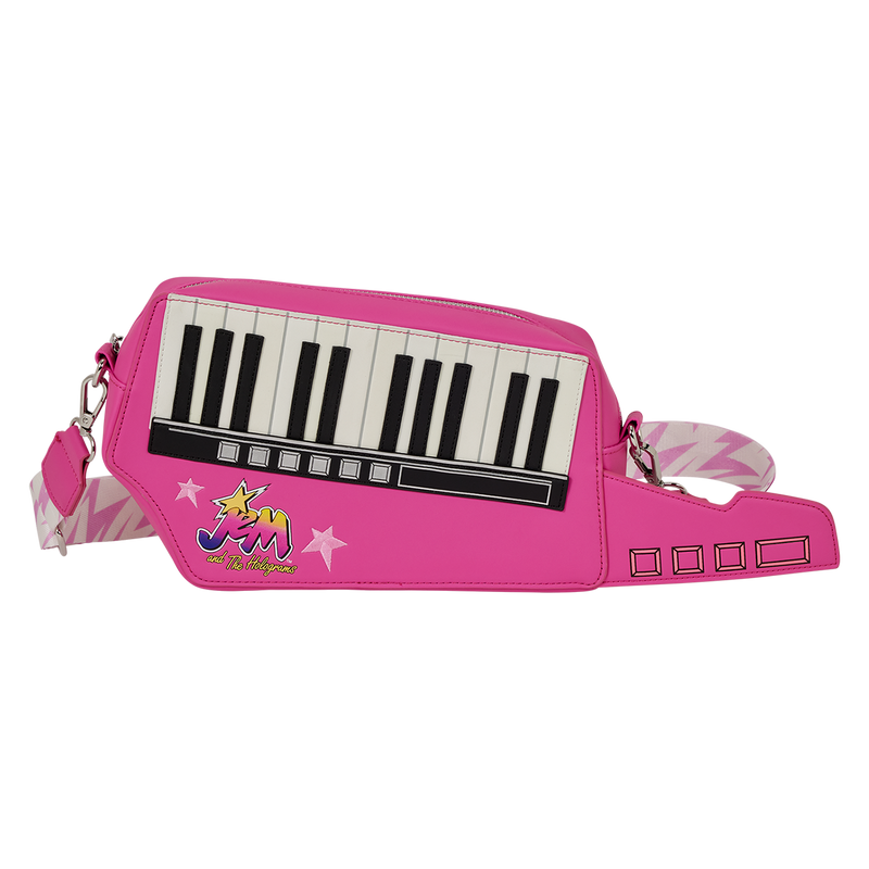 FIGURAL KEYTAR CROSSBODY BAG - JEM AND THE HOLOGRAMS