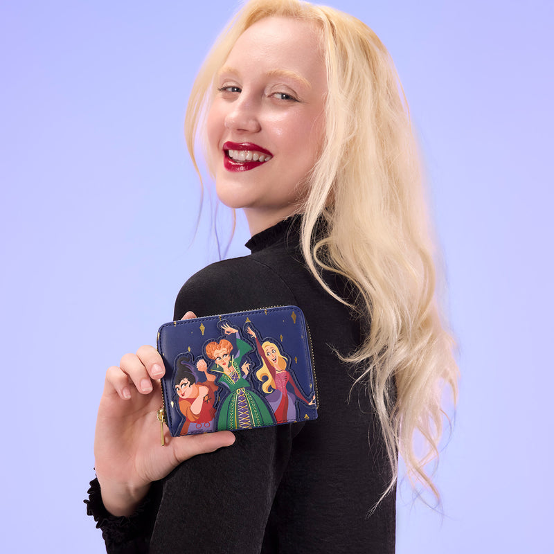 SANDERSON SISTERS ZIP AROUND WALLET - HOCUS POCUS