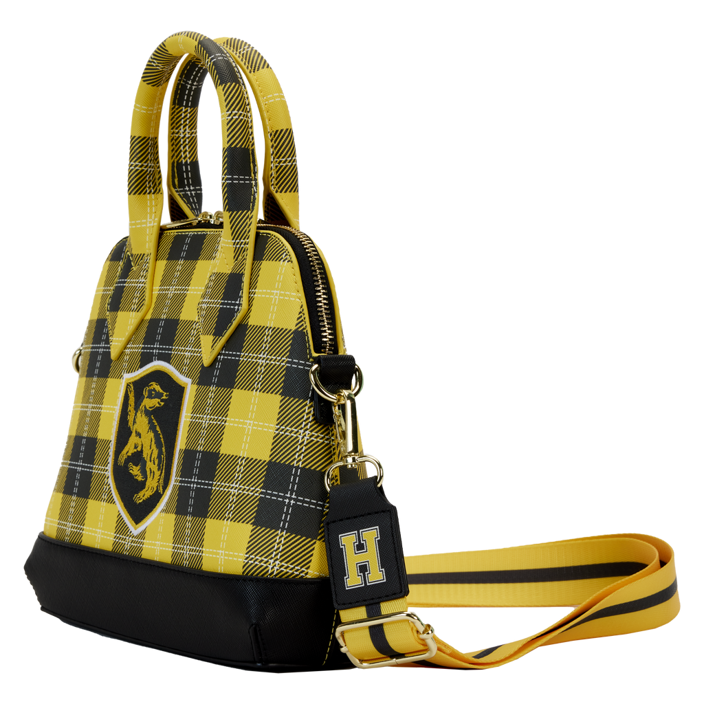 HARRY POTTER Hufflepuff Wizard Messenger Case Bag RARE VGC 海外 即決-