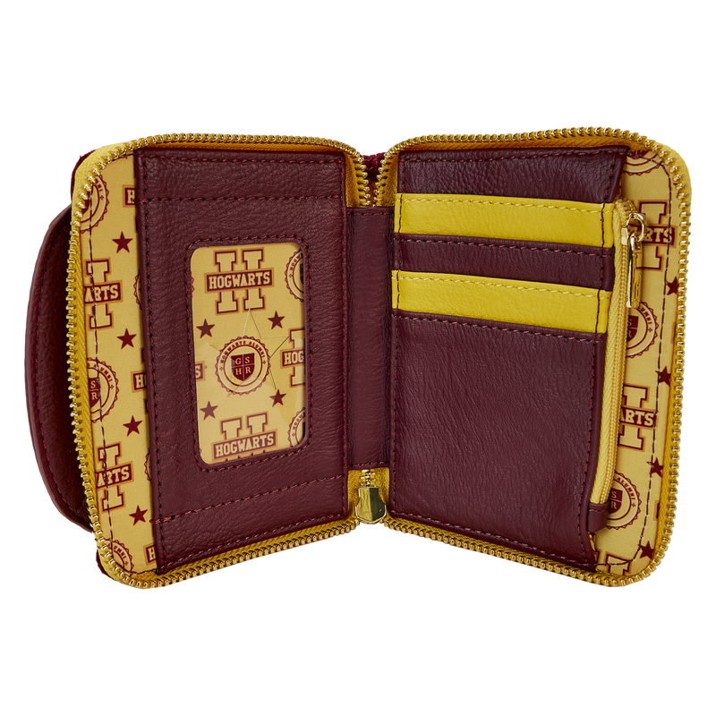 GRYFFINDOR VARSITY ZIP AROUND WALLET - HARRY POTTER