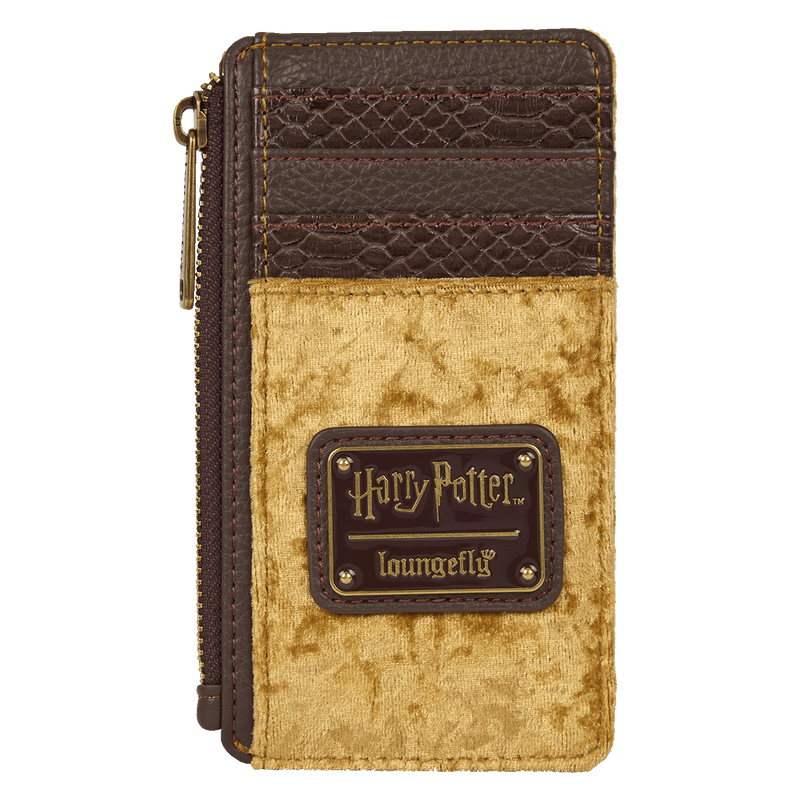 HUFFLEPUFF BANNER VELVET CARD HOLDER - HARRY POTTER