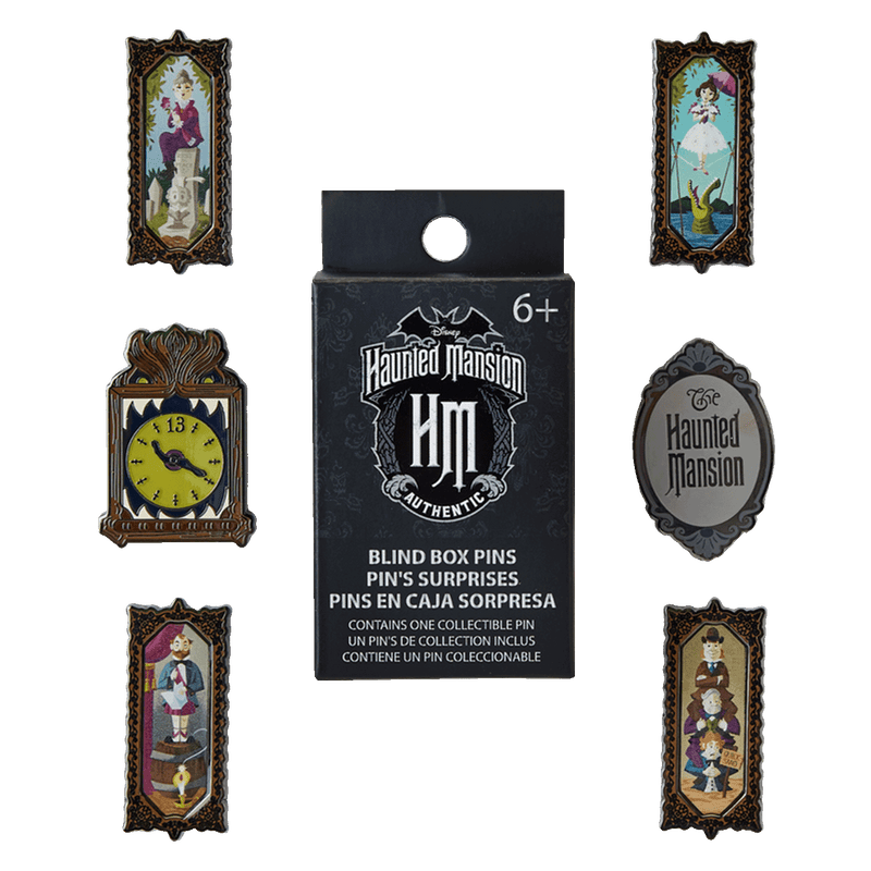 HAUNTED MANSION PORTRAITS BLIND BOX PIN - DISNEY