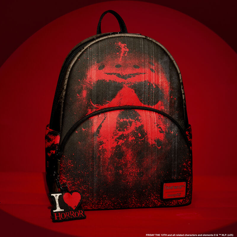 FRIDAY THE 13TH I HEART HORROR MINI BACKPACK - WARNER BROTHERS