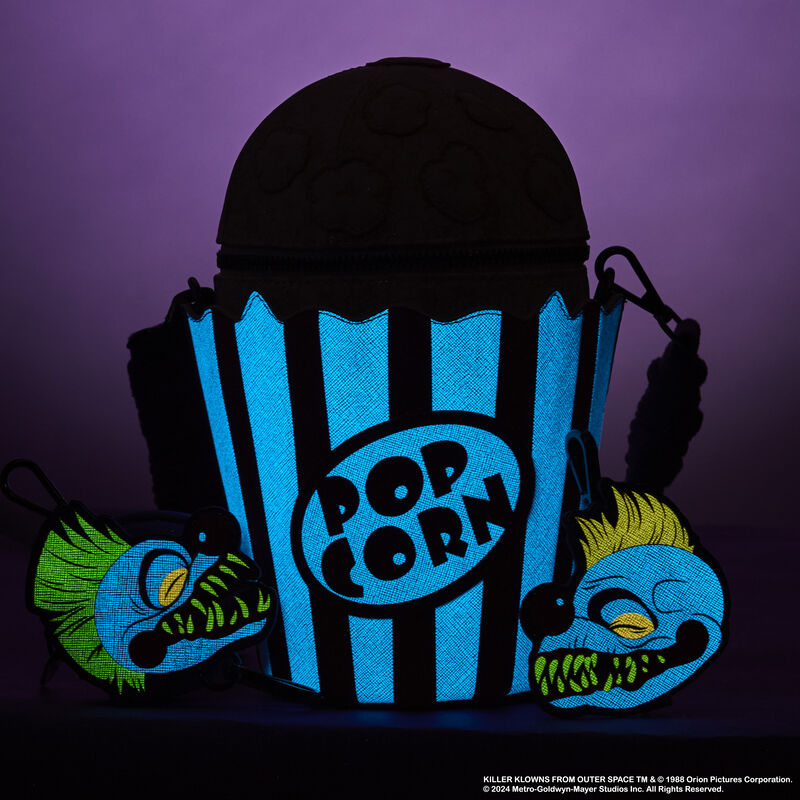 POPCORN CROSSBODY BAG - KILLER KLOWNS FROM OUTER SPACE