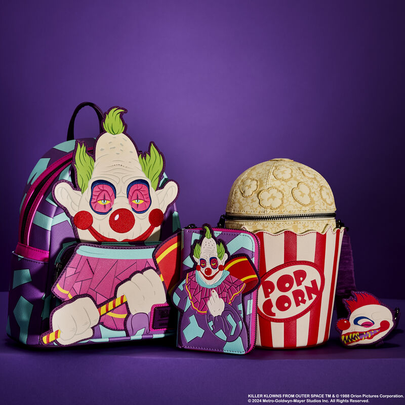 POPCORN CROSSBODY BAG - KILLER KLOWNS FROM OUTER SPACE