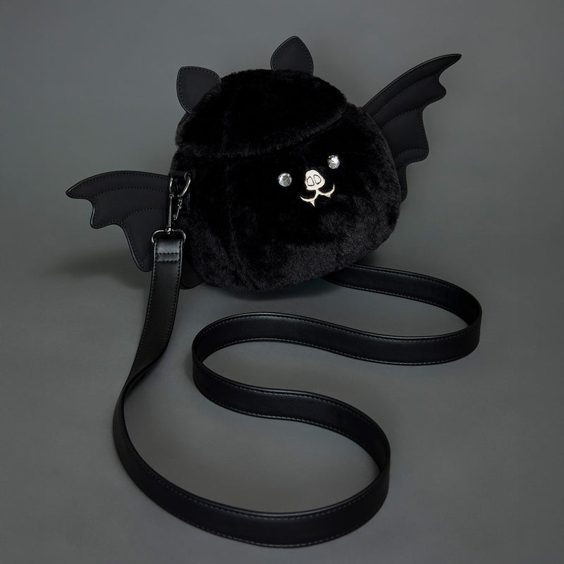 LOUNGEFLY FIGURAL BAT CROSSBODY BAG