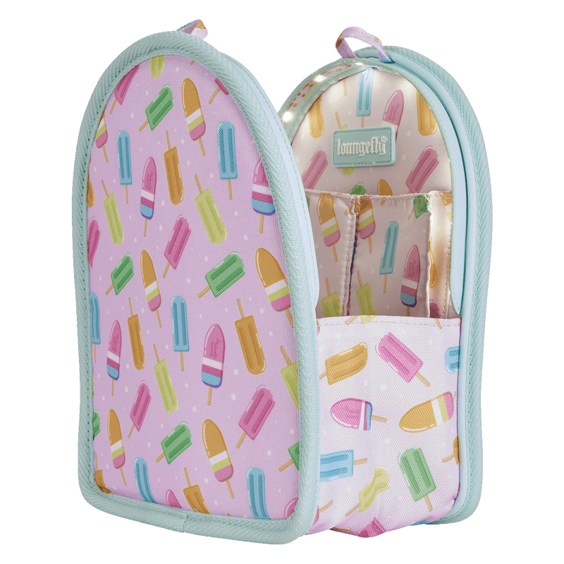 LOUNGEFLY POPSICLE LIGHT-UP MINI BACKPACK INSERT ORGANIZER
