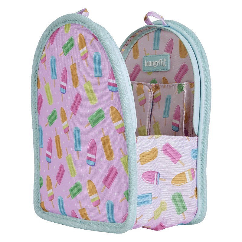 LOUNGEFLY POPSICLE LIGHT-UP MINI BACKPACK INSERT ORGANIZER