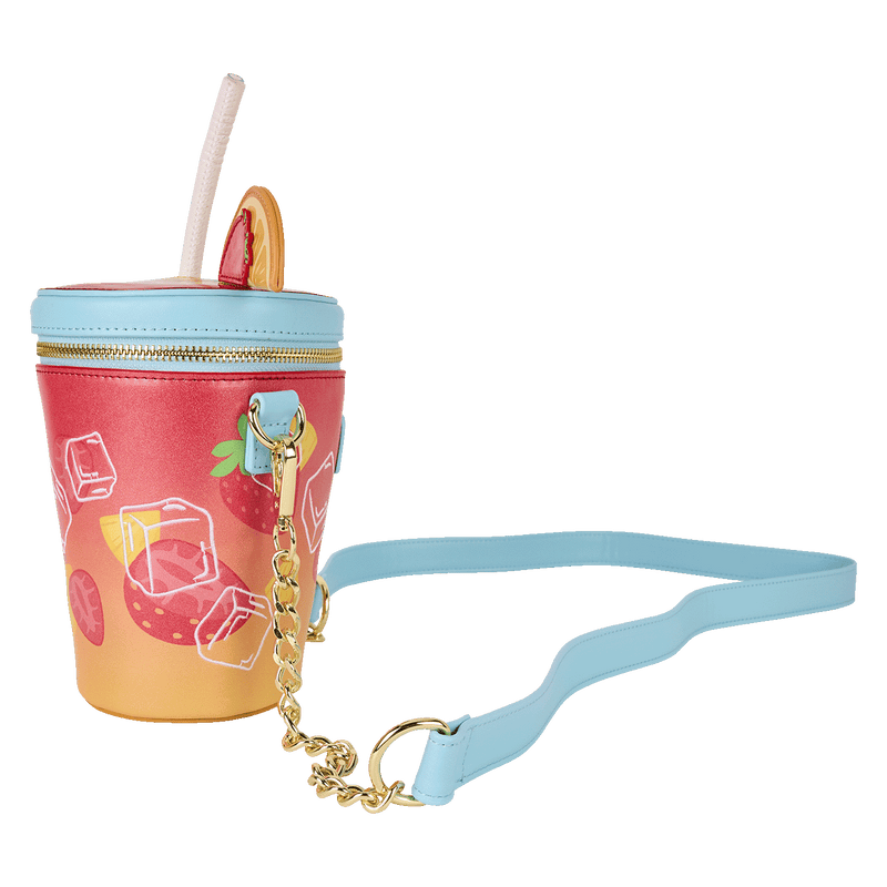 LOUNGEFLY TROPICAL DRINK CROSSBODY BAG