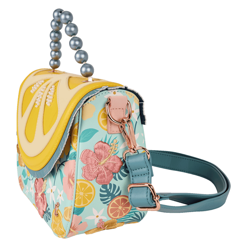 LOUNGEFLY LEMON FLORAL CROSSBODY BAG