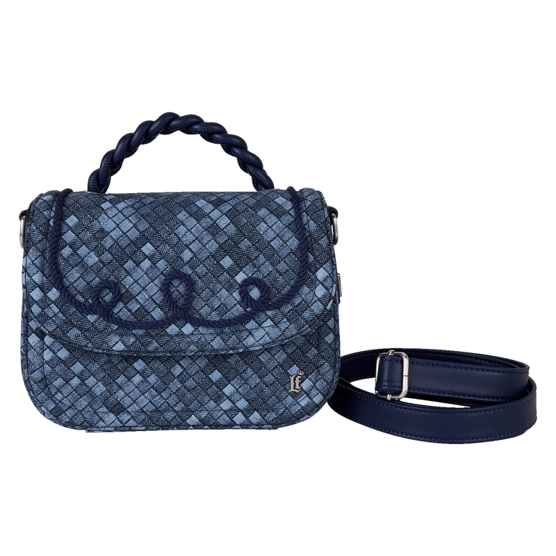 LOUNGEFLY DENIM CROSSBODY BAG