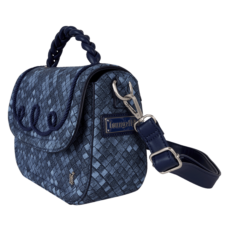 LOUNGEFLY DENIM CROSSBODY BAG
