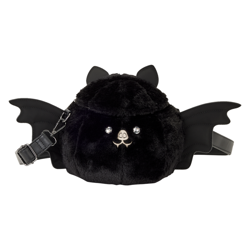 LOUNGEFLY FIGURAL BAT CROSSBODY BAG