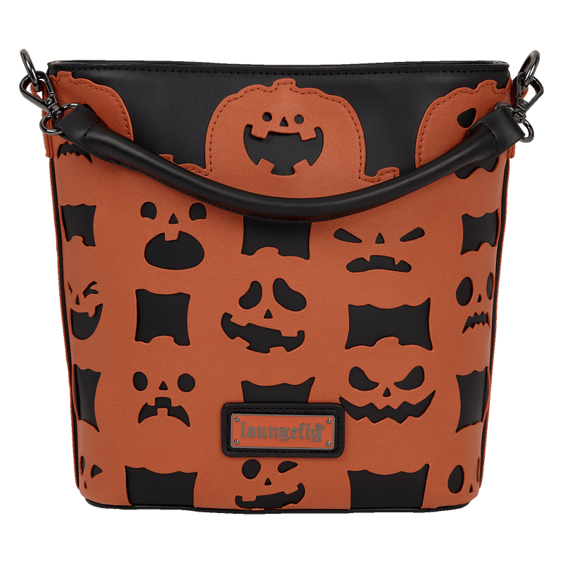 LOUNGEFLY FIGURAL PUMPKIN CROSSBODY BAG