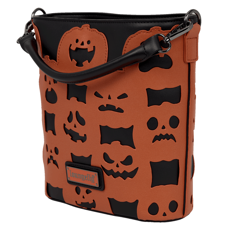 LOUNGEFLY FIGURAL PUMPKIN CROSSBODY BAG
