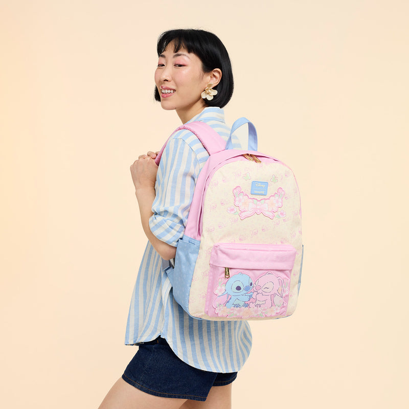 LILO AND STITCH NYLON FULL SIZE BACKPACK - DISNEY
