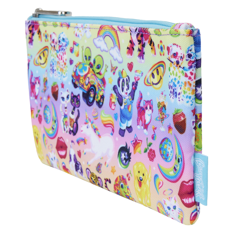 ALL OVER PRINT CHARACTER POUCH - LISA FRANK