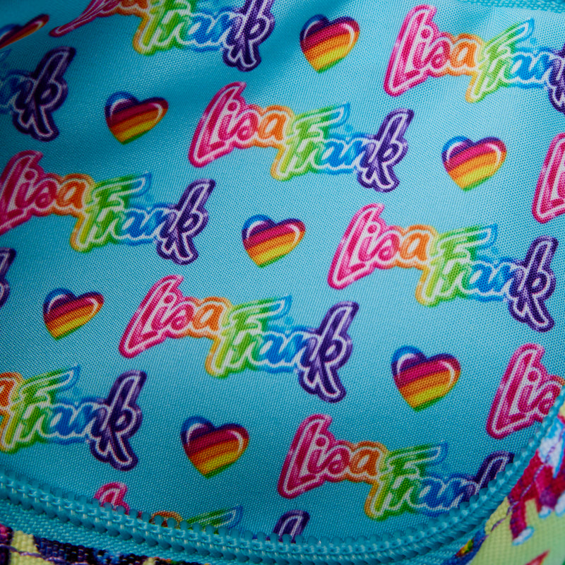 ALL OVER PRINT CHARACTER POUCH - LISA FRANK