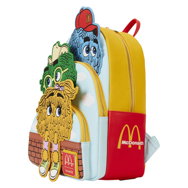 TRIPLE POCKET FRY GUYS MINI BACKPACK - MCDONALDS