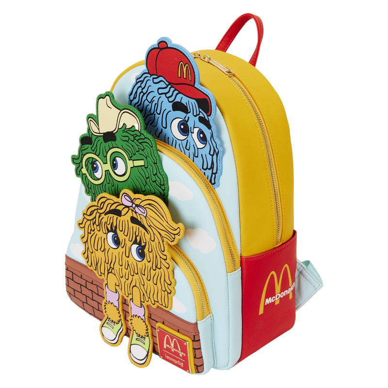 TRIPLE POCKET FRY GUYS MINI BACKPACK - MCDONALDS