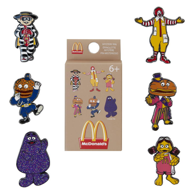 MCDONALD'S CHARACTER BLIND BOX PIN