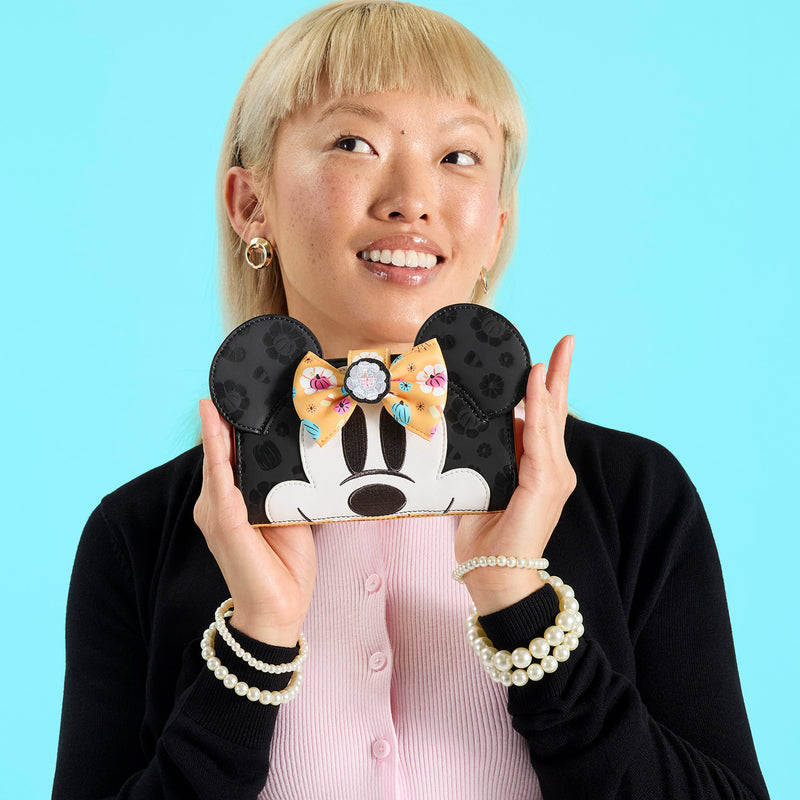 MINNIE MOUSE COLOURFUL PUMPKIN WALLET - DISNEY
