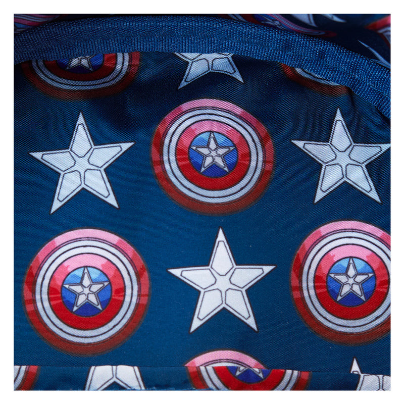 BRAVE NEW WORLD COSPLAY MINI BACKPACK - CAPTAIN AMERICA