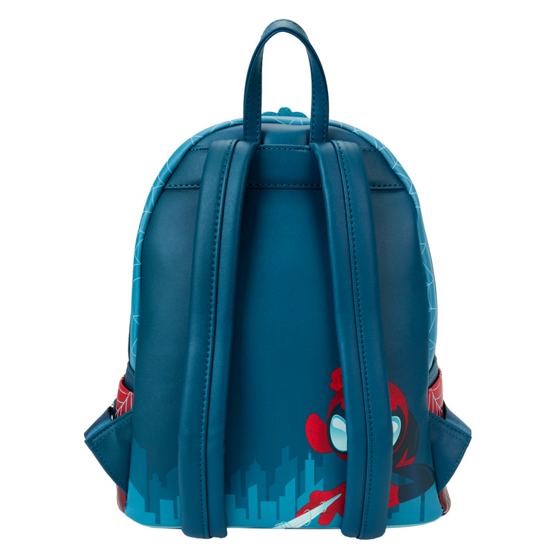 SPIDER-MAN UPSIDE DOWN LENTICULAR MINI BACKPACK - MARVEL