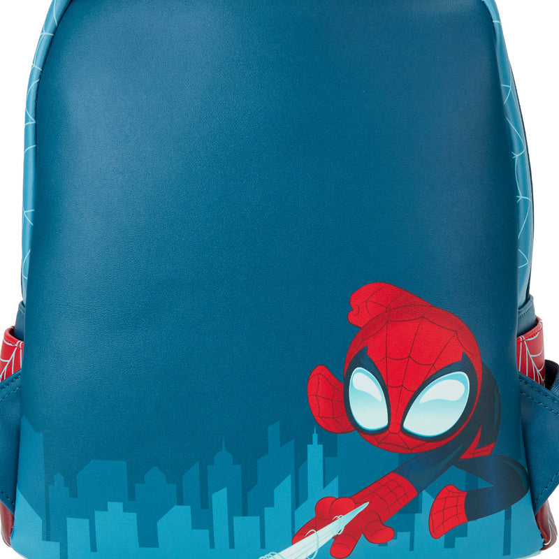 SPIDER-MAN UPSIDE DOWN LENTICULAR MINI BACKPACK - MARVEL