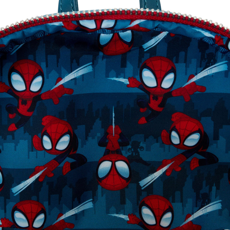 SPIDER-MAN UPSIDE DOWN LENTICULAR MINI BACKPACK - MARVEL