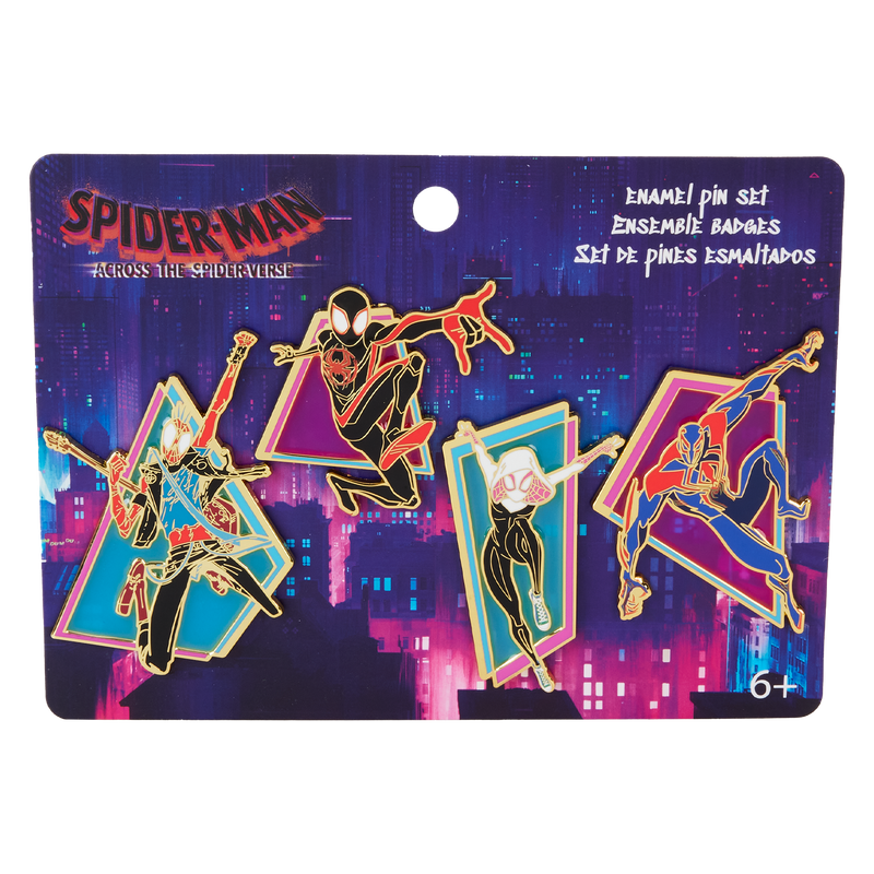 SPIDERVERSE 4-PACK PIN SET