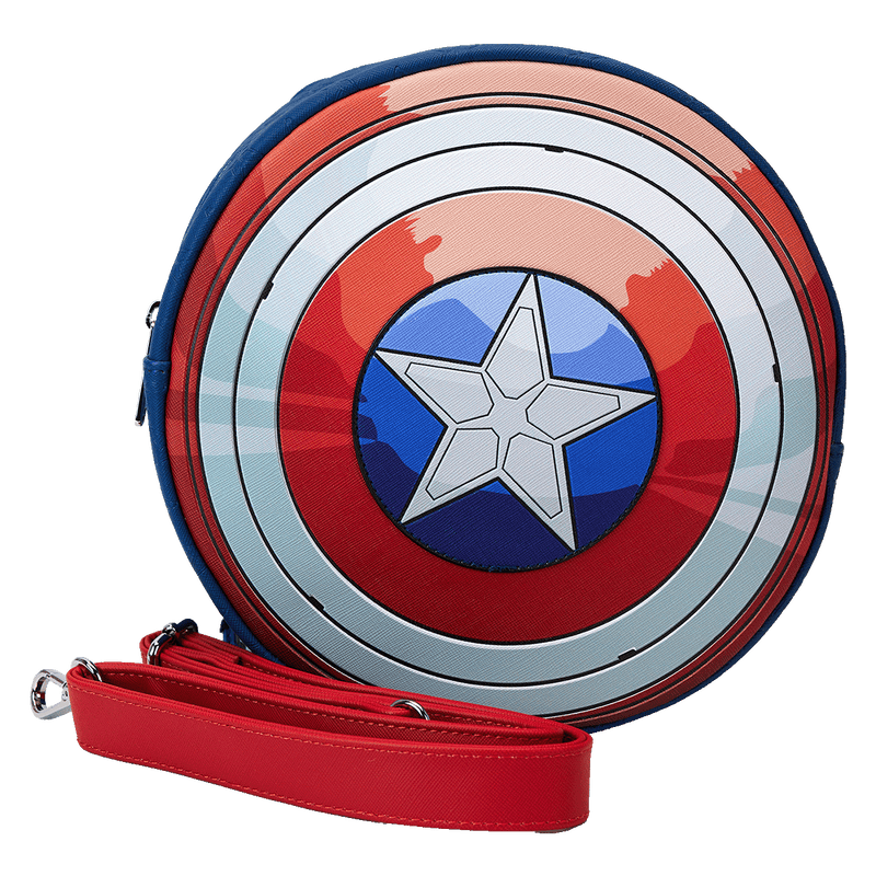 BRAVE NEW WORLD WINGS CROSSBODY BAG - CAPTAIN AMERICA