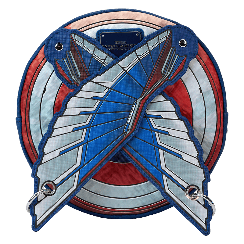 BRAVE NEW WORLD WINGS CROSSBODY BAG - CAPTAIN AMERICA