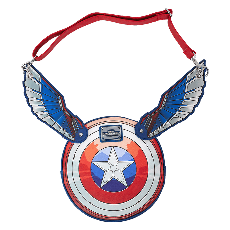 BRAVE NEW WORLD WINGS CROSSBODY BAG - CAPTAIN AMERICA