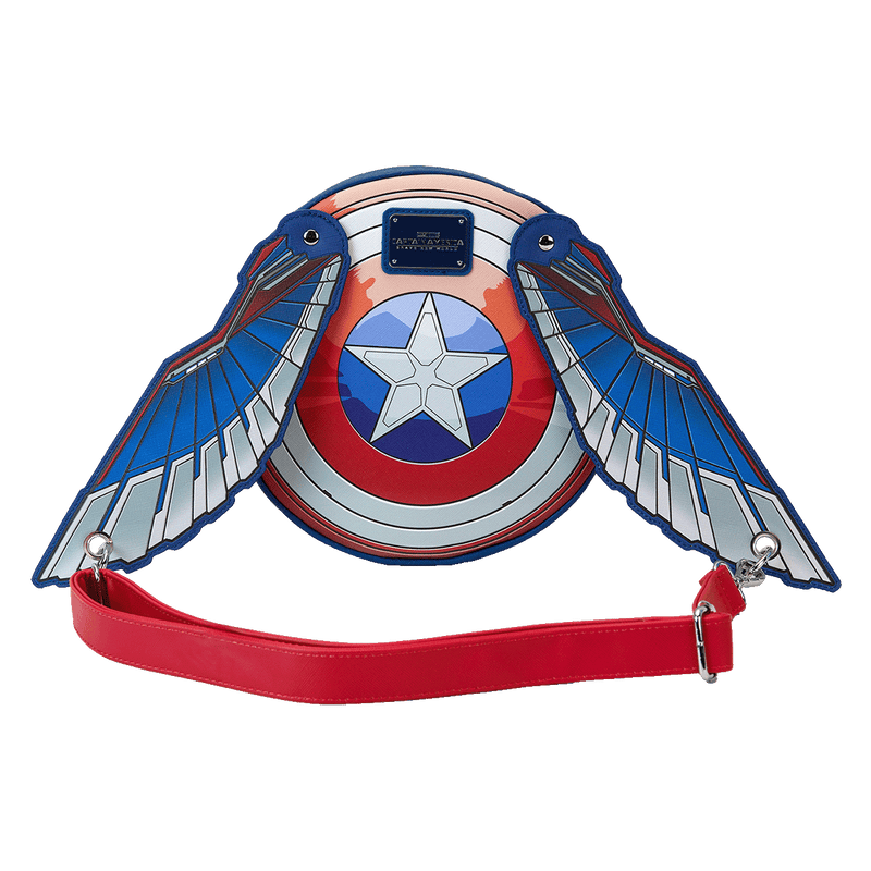 BRAVE NEW WORLD WINGS CROSSBODY BAG - CAPTAIN AMERICA