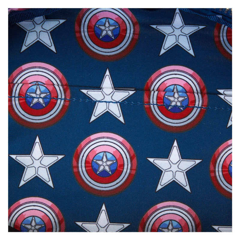 BRAVE NEW WORLD WINGS CROSSBODY BAG - CAPTAIN AMERICA