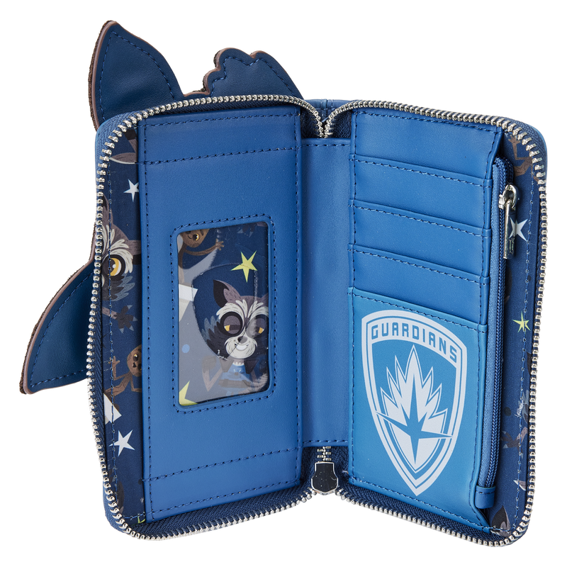 ROCKET AND GROOT ZIP AROUND WALLET - GUARDIANS OF THE GALAXY