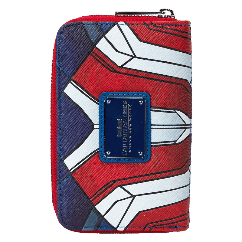 BRAVE NEW WORLD ZIP AROUND WALLET - CAPTAIN AMERICA