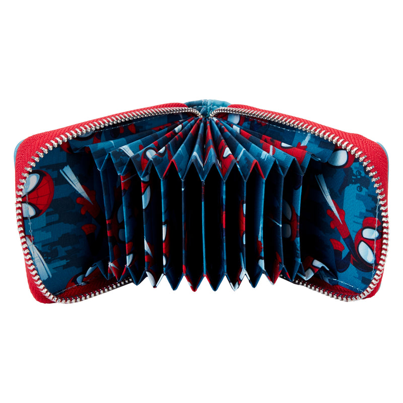 SPIDER-MAN UPSIDE DOWN ACCORDION WALLET