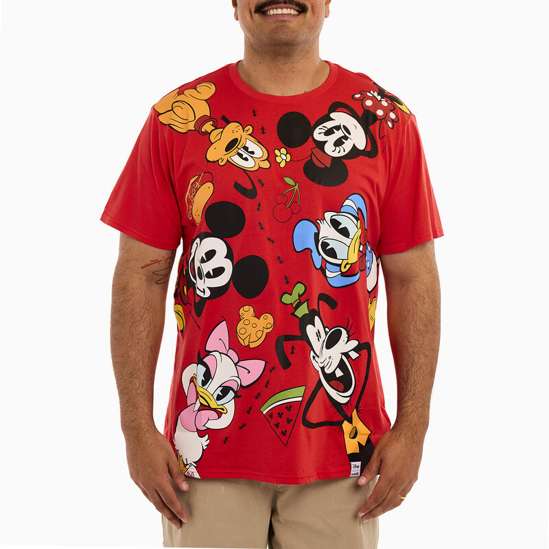 MICKEY AND FRIENDS PICNIC UNISEX TEE - DISNEY