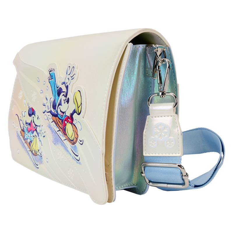 MICKEY AND FRIENDS WINTER WONDERLAND CROSSBODY BAG - DISNEY